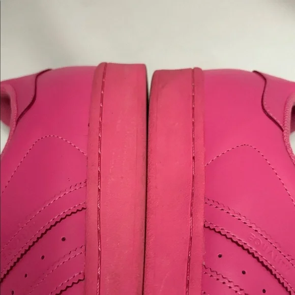 Adidas Superstar Pharrell Williams Pink Mens Size 12 Shoes Originals - Picture 13 of 15